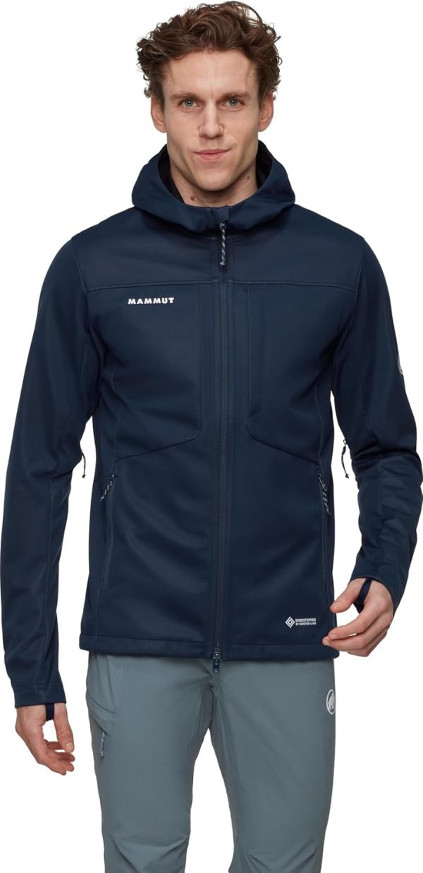 Mammut Ultimate Viii So Hooded Jacket Men Softshell Outdoor-1