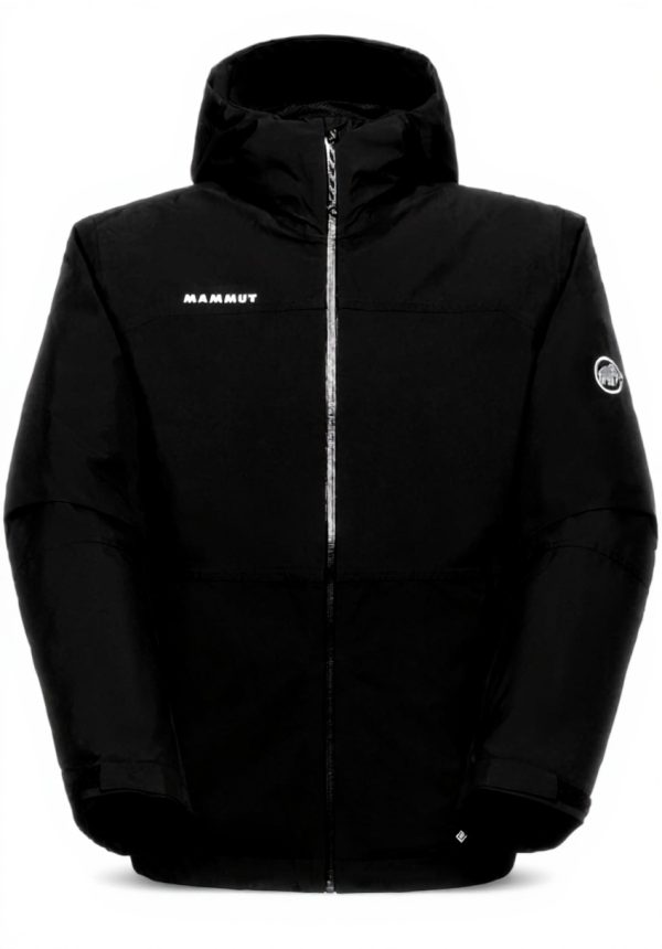 Mammut Mens Ski Jacket GORE-TEX 3 in 1 Hooded Black