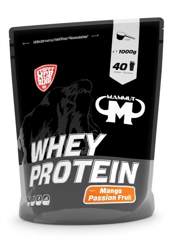 Mammut Nutrition Whey Protein Mango Passion Fruit 1kg