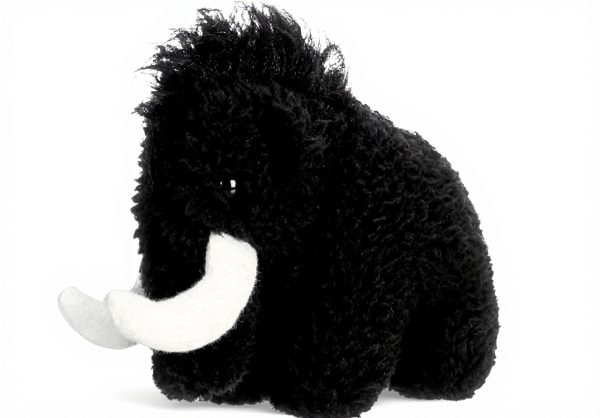 Mammut Plush Toy S Black Soft Stuffed Animal Kids