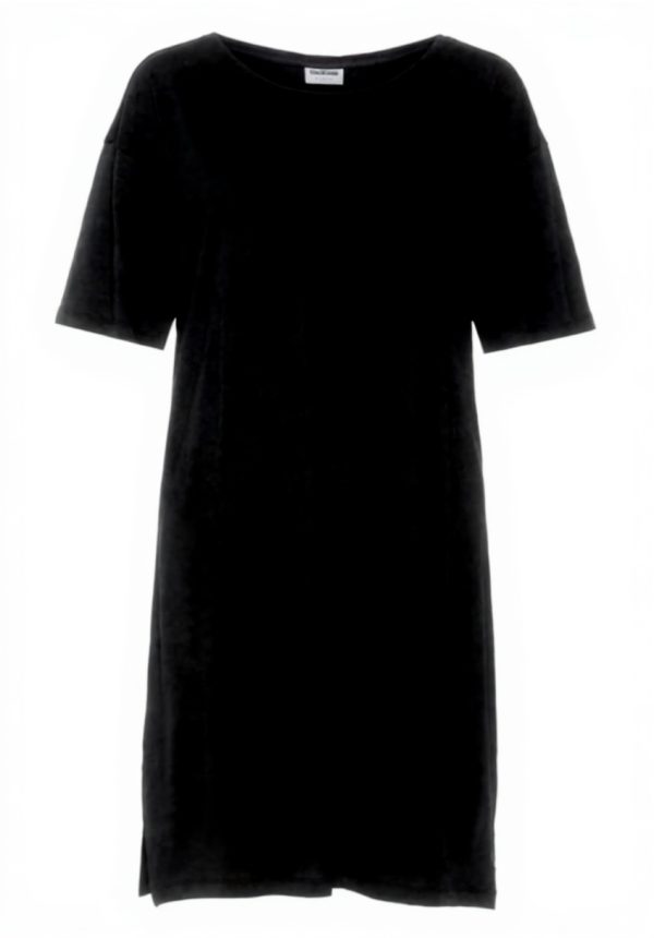 Noisy May Damen Kleid gestreift Freizeit Curve