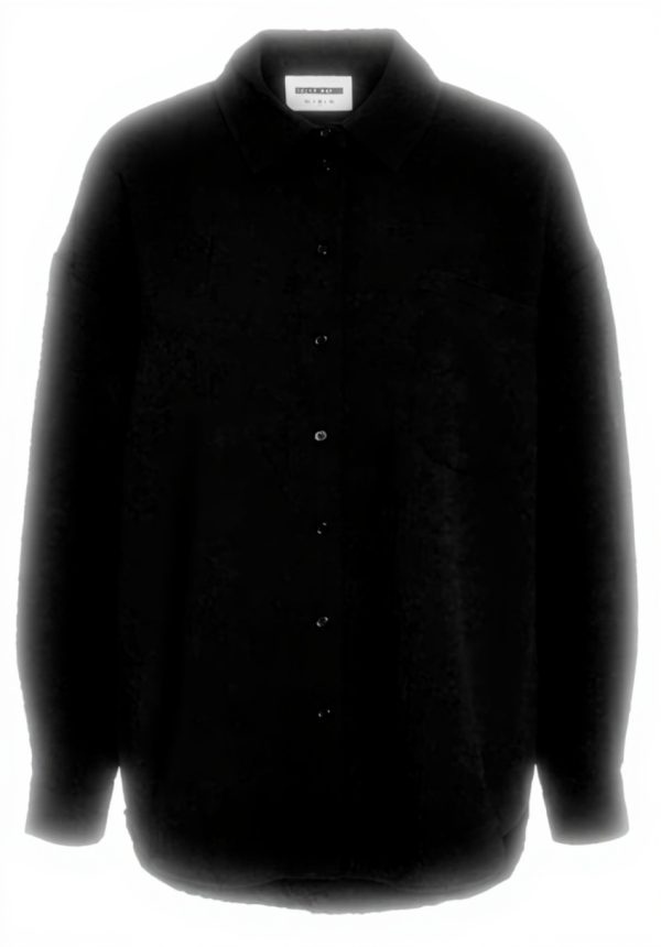 Noisy May Damen NMripple L/S Oversized Shirt WVN Noos