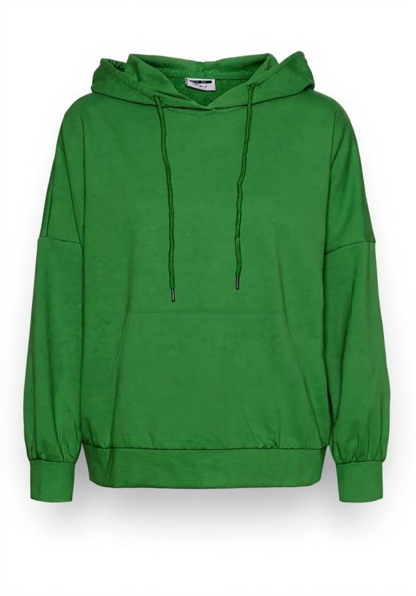 Noisy may Damen Sweatshirt Arya grasgrün Schnürung